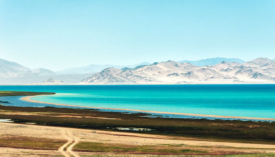 Karakul See im Pamir Gebirge Tadschikistans