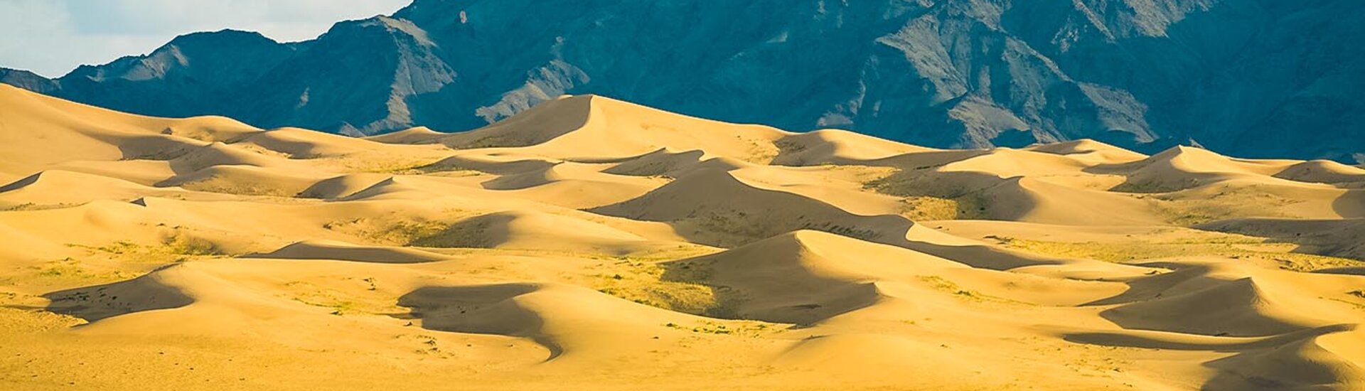 Die Khongor Sanddünen im Gobi Gurwan Saichan Nationalpark, Mongolei