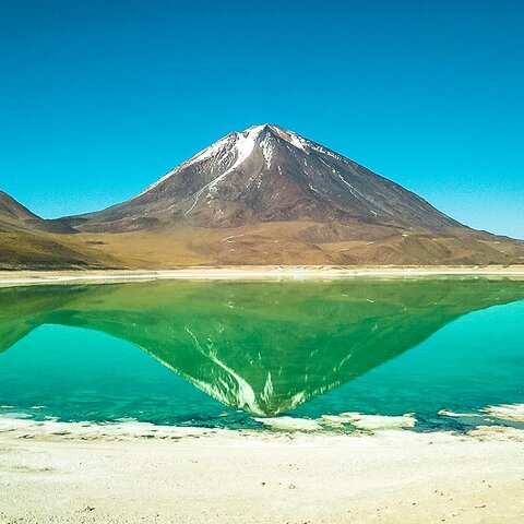 Die Laguna Verde in Bolivien