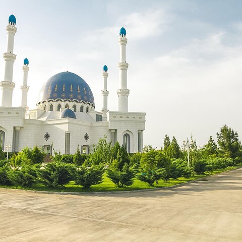 Große Moschee in Mary, Turkmenistan