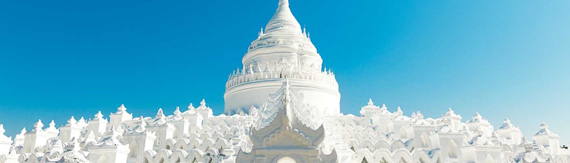 Weiße Pagoden, Myanmar Mingun