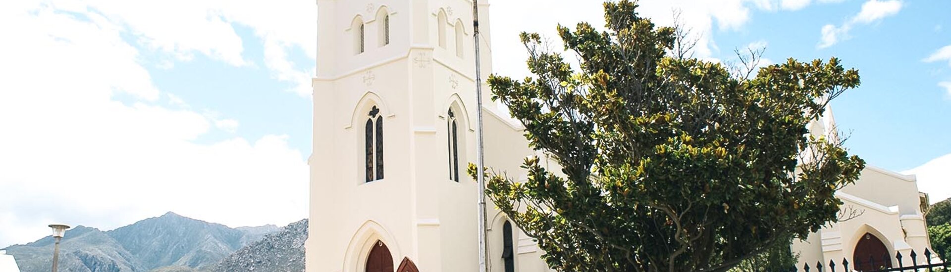 Die Kirche von Montagu, Südafrika