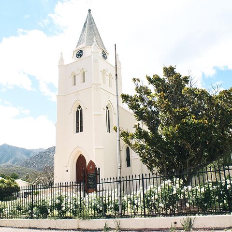 Die Kirche von Montagu, Südafrika
