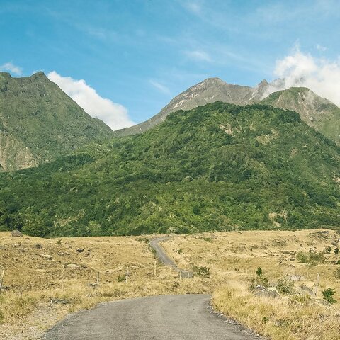 Die Landschaft um den Vulkan Baru in Panama