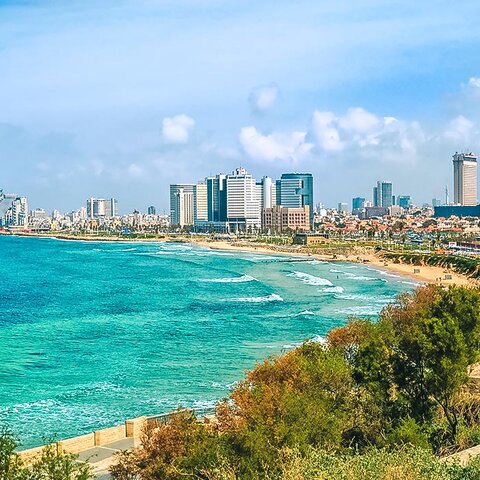 Küste bei Tel Aviv