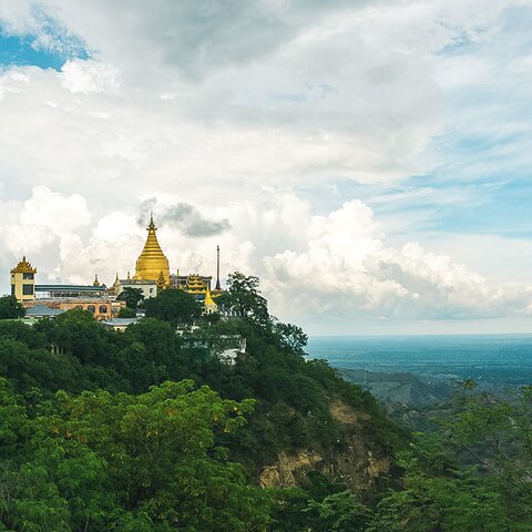 Tantkyitaung in der Region Pakokku, Myanmar