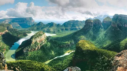 Ausblick auf den Blyde River Canyon von der Panorama Route 