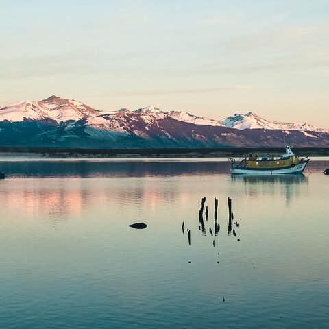Puerto Natales in Chile