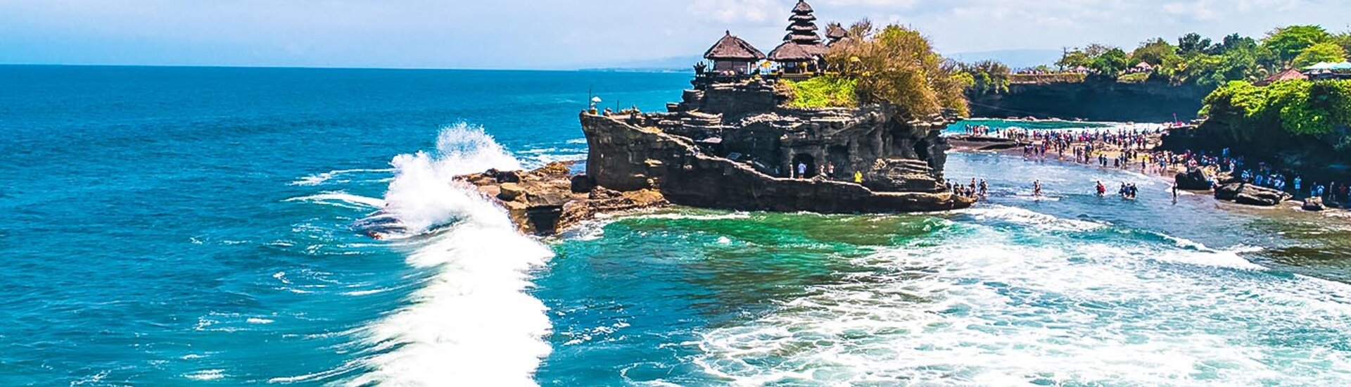 Tanah Lot Tempel in Bali, Indonesien