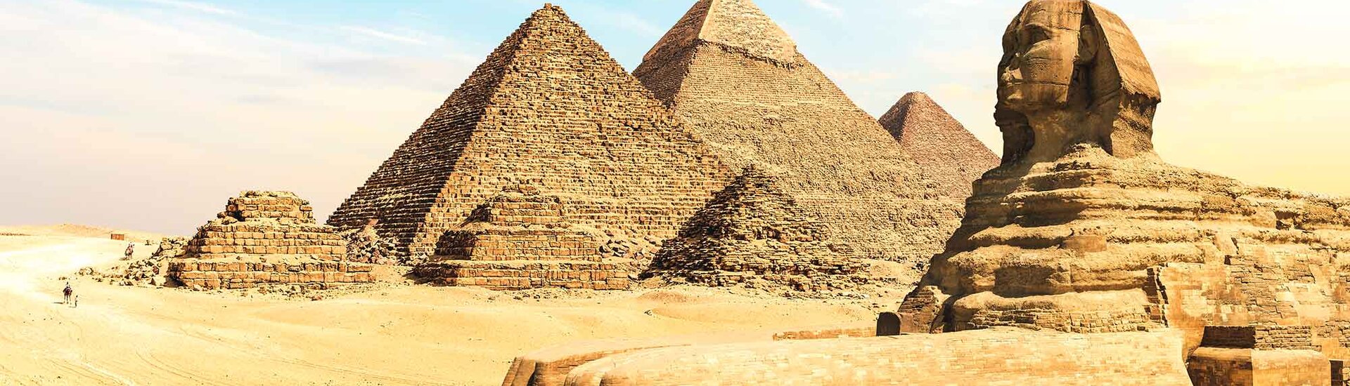 Sphinx und Pyramiden von Gizeh