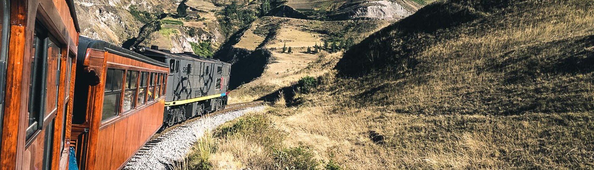 Zugfahrt von Riobamba bis Sibambe, Ecuador