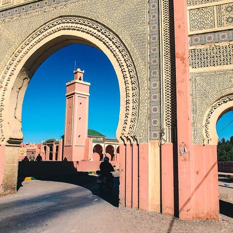Moschee in Rissani, Marokko