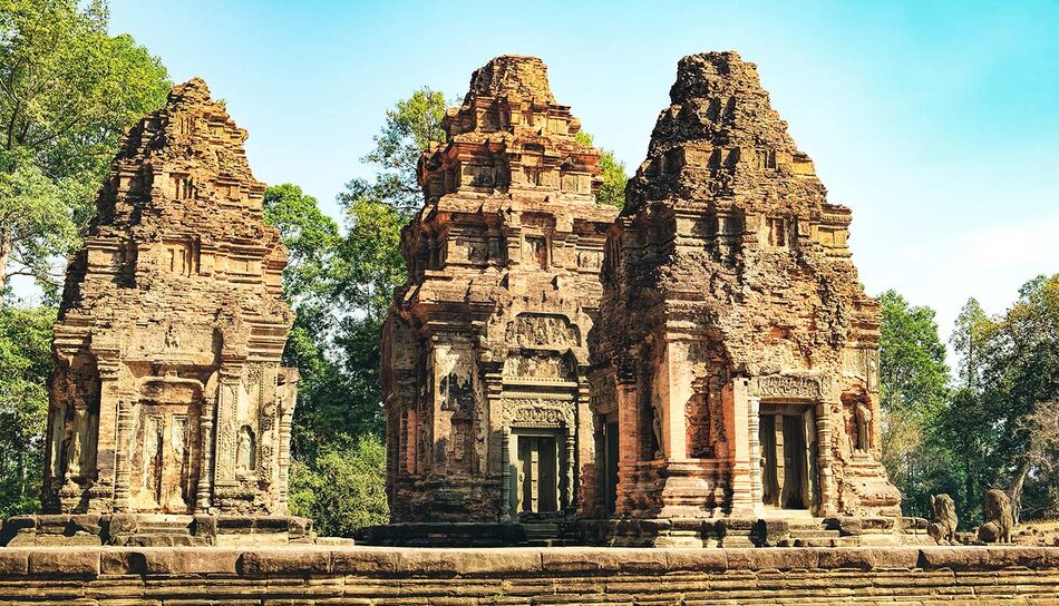 Preah Ko Tempel in der Roluos Tempelgruppe