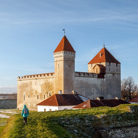 Schloss Kuressaare auf der Insel Saaremaa