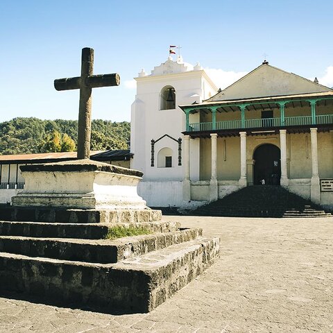 Katholische Kirche in Santiago Atitlán
