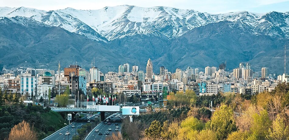 Skyline von Teheran
