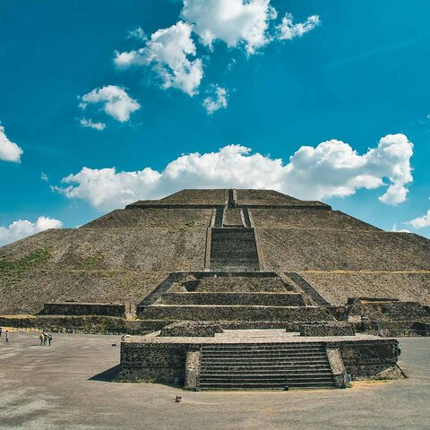 Pyramide des Mondes in Teotihuacan