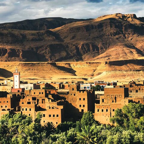 Oase Tinerhir in Marokko