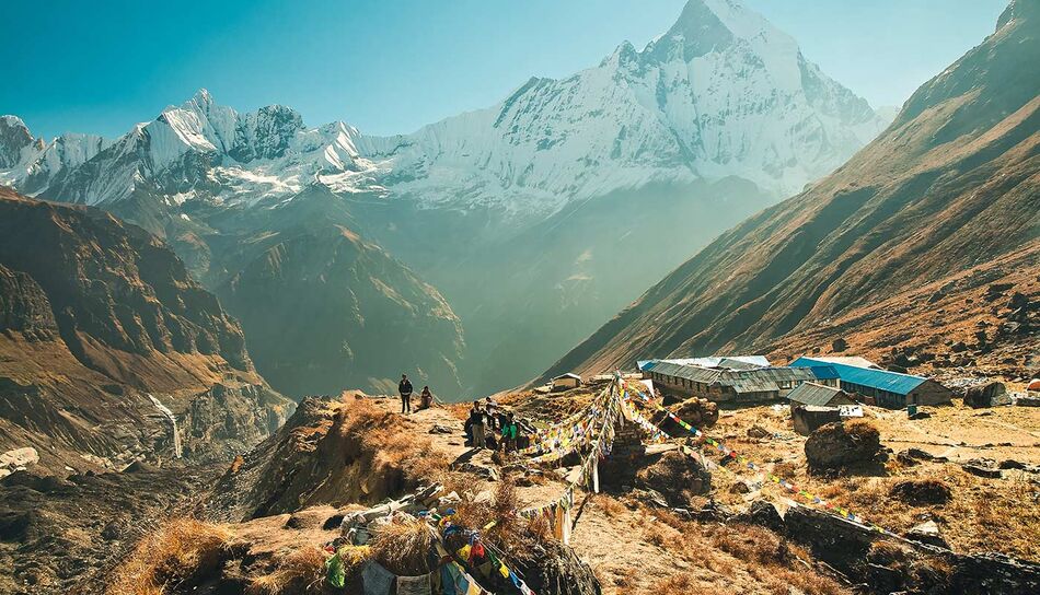 Annapurna Base Camp am Morgen
