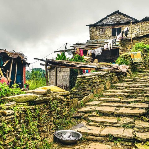 Dhampus: Dorf im Himalaya