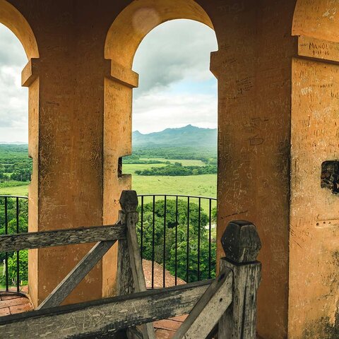 Valle de los Ingenios Aussicht vom Sklaventurm