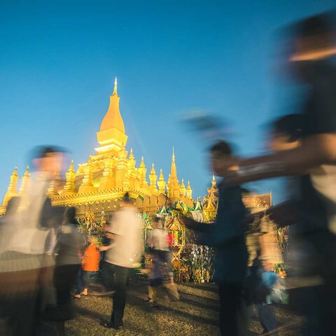 Pha That Luang Tempel