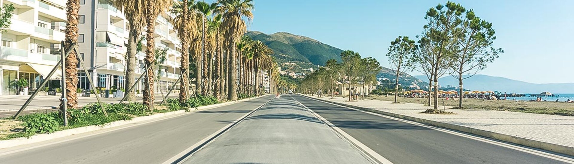 Straße in Vlora