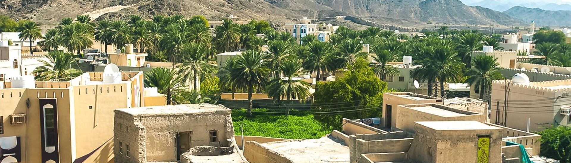 Ein Dorf im Wadi Tiwi, Oman