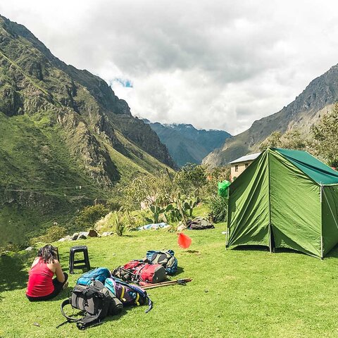 Zeltlager am Inka Trail