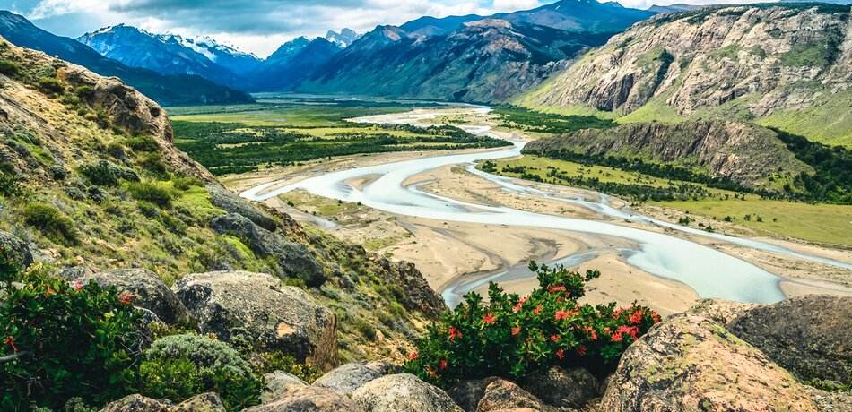 Landschaftsbild von Patagonien