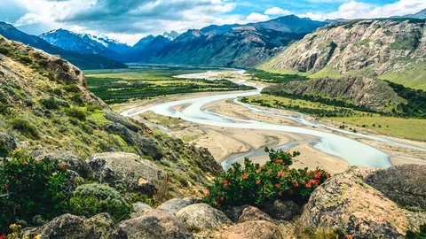 Landschaftsbild von Patagonien