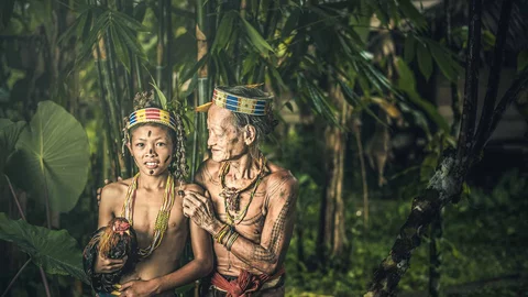 Indonesien Mentawai Volk auf Sumatra
