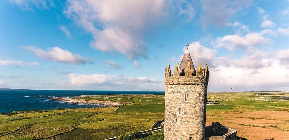 Turm von Schloss Doonagore