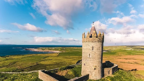 Turm von Schloss Doonagore