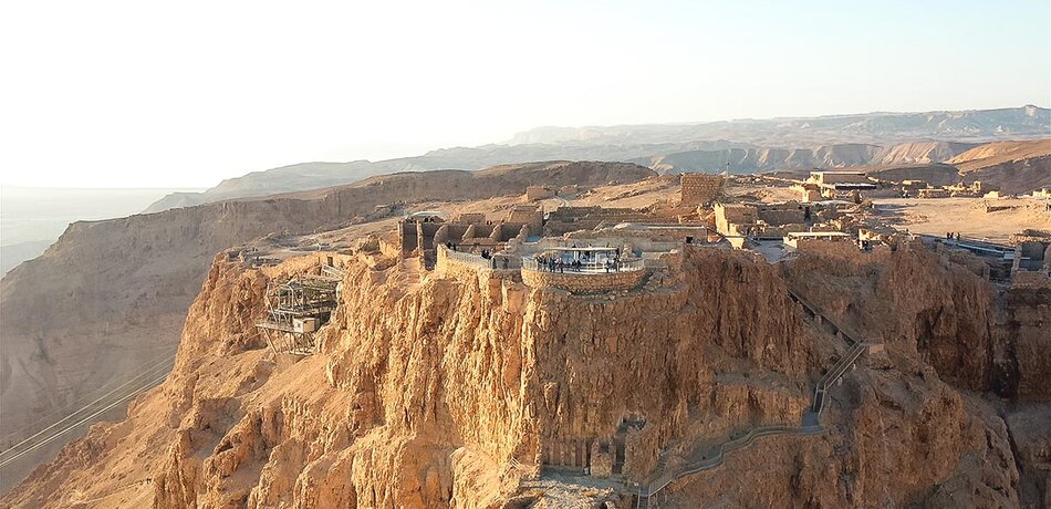 Ruinen der Palastfestung von Masada