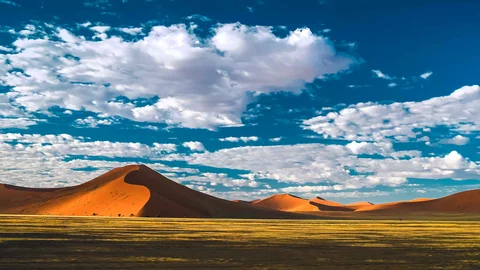 Panoramablick auf die Dünen von Sossusvlei