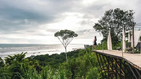 Eco-Lodge an der Pazifikküste Costa Ricas
